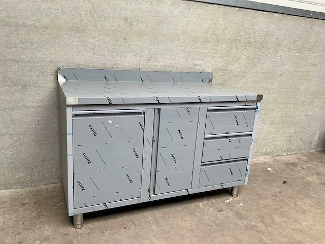 Elfinox - rvs werktafel - afbeelding 1 van  5