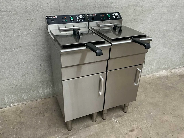 Elfinox dubbele friteuse - afbeelding 1 van  4