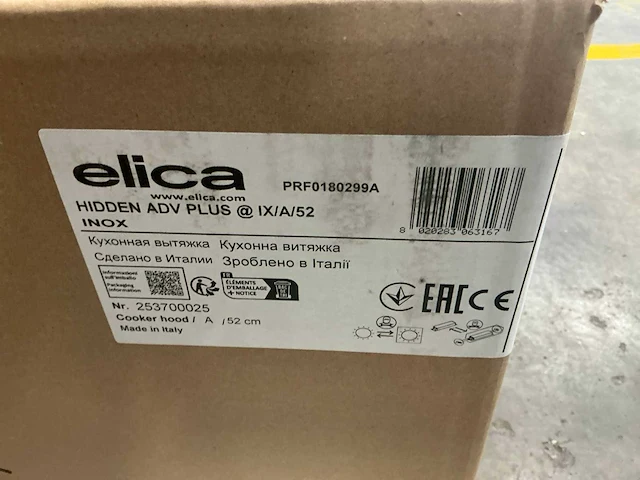 Elica hidden adv plus afzuigkap - afbeelding 3 van  4