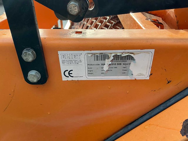 Eliet doorzaaimachine met geïntegreerde opraapfunctie. zaaimachine - afbeelding 9 van  23