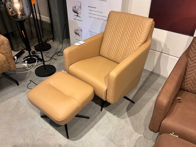 Elio fix center antilope relax zetel + voetbank - afbeelding 1 van  2