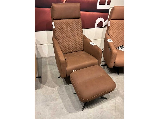 Elio namibo dorato relax zetel + voetbank - afbeelding 2 van  2