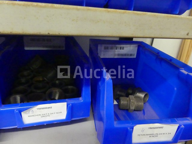 Elleboog, reductie, fittingen, 3/4 en 5/4 zwarte stalen huls - afbeelding 5 van  16