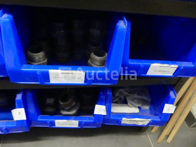 Elleboog, reductie, fittingen, 3/4 en 5/4 zwarte stalen huls - afbeelding 7 van  16