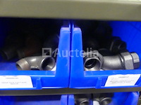 Elleboog, reductie, fittingen, 3/4 en 5/4 zwarte stalen huls - afbeelding 15 van  16