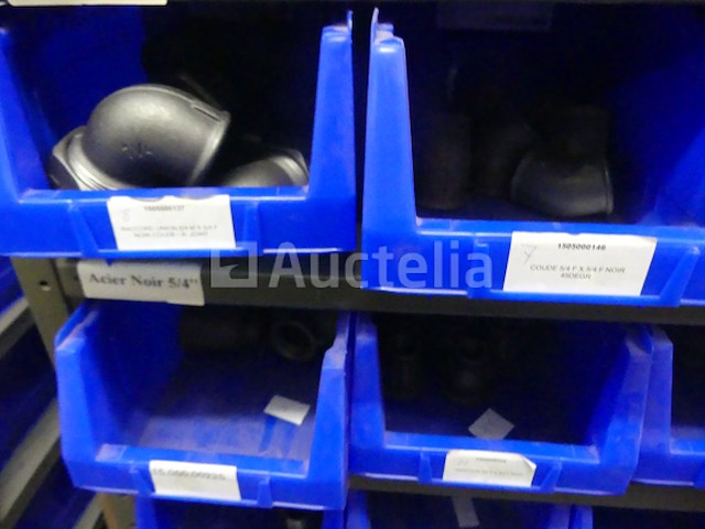 Elleboog, reductie, fittingen, 3/4 en 5/4 zwarte stalen huls - afbeelding 16 van  16