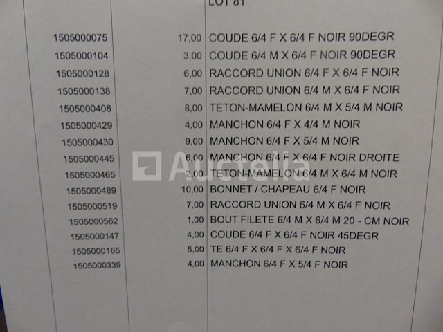 Elleboog, reducties, fittingen, 6/4 zwarte stalen huls - afbeelding 3 van  13