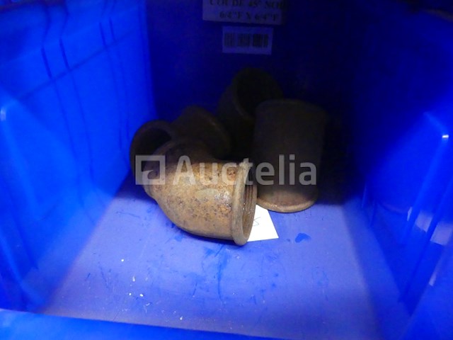 Elleboog, reducties, fittingen, 6/4 zwarte stalen huls - afbeelding 7 van  13