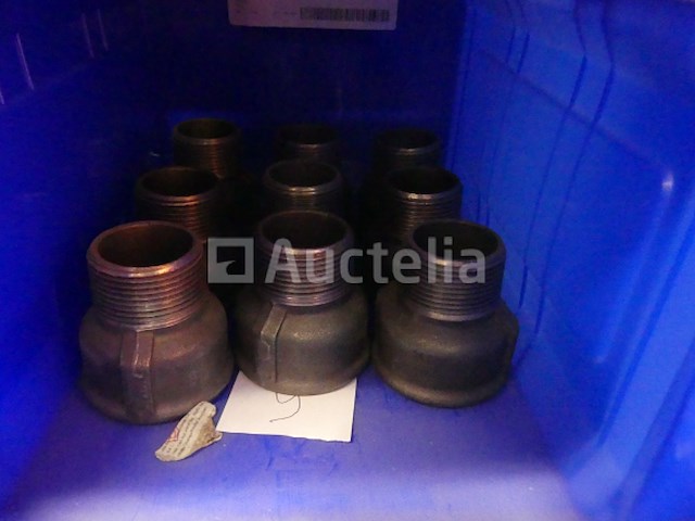 Elleboog, reducties, fittingen, 6/4 zwarte stalen huls - afbeelding 10 van  13