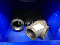 Elleboog, reducties, fittingen, 6/4 zwarte stalen huls - afbeelding 12 van  13