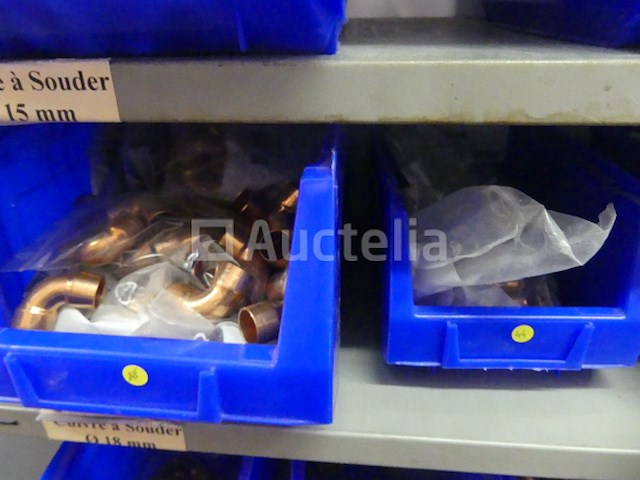 Elleboog, reducties, fittingen, koperen huls voor solderen - afbeelding 4 van  12