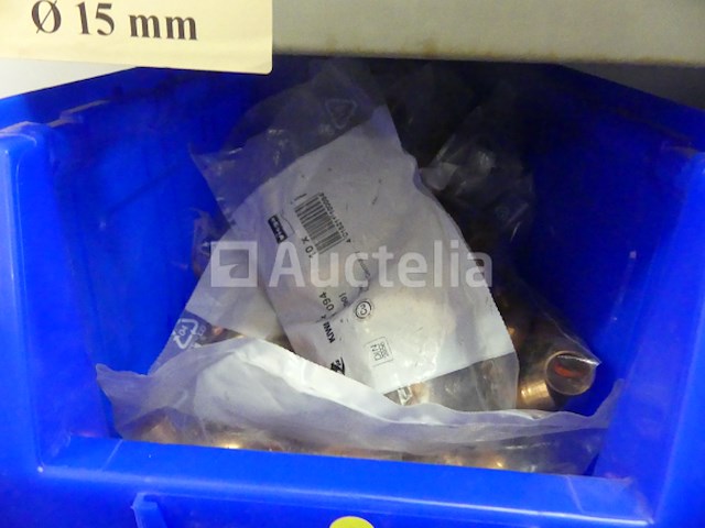 Elleboog, reducties, fittingen, koperen huls voor solderen - afbeelding 6 van  12