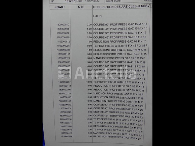 Elleboog, reducties, fittingen, koperen huls - afbeelding 3 van  15