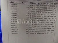 Elleboog, reducties, fittingen, koperen huls - afbeelding 4 van  15