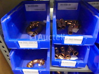 Elleboog, reducties, fittingen, koperen huls - afbeelding 1 van  15