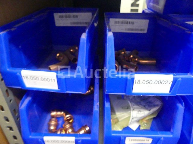 Elleboog, reducties, fittingen, koperen huls - afbeelding 9 van  15