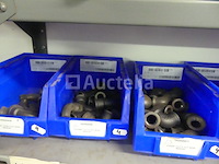 Elleboog, reducties, fittingen, zwarte stalen huls 1/2 en 1 - afbeelding 8 van  14