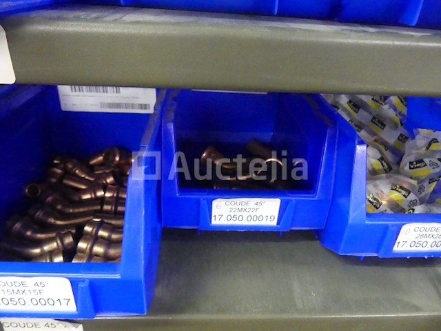 Elleboog, te, fittingen, koperen huls - afbeelding 1 van  22