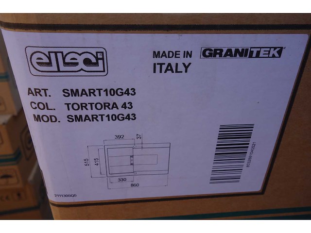 Elleci - smart10g43 - spoelbak - afbeelding 3 van  3