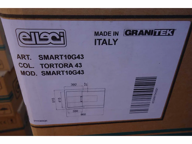 Elleci - smart10g43 - spoelbak - afbeelding 3 van  3