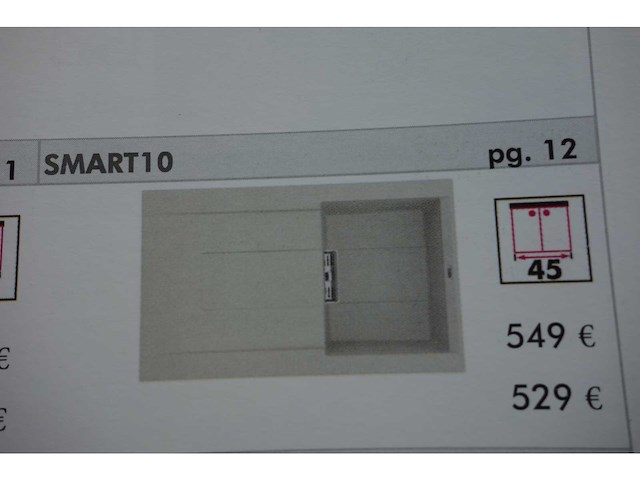 Ellecia - smart10g48 - spoelbakken - afbeelding 2 van  3