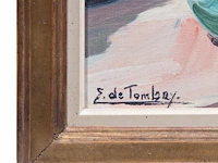 Ellen de tombay (1918-1998), two flower still lifes and a landscape, oil on canvas smallest 36 x 27 cm. (14.16 x 10.63 in.), biggest 65 x 55 cm. (25.58 x 21.64 in.) - afbeelding 8 van  17