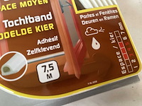 Ellen tochtband, wit, rol 7,5 meter (96x) - afbeelding 2 van  6