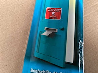 Ellen tochtborstel voor brievenbus, wit (179x) - afbeelding 3 van  6