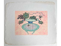 Ellen van toor - chair - kleurenzeefdruk - vanaf 1 euro - afbeelding 3 van  6