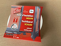 Ellen zelfklevend tochtband schuim 12x6mm, 9 meter (600x) - afbeelding 1 van  8