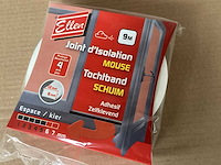 Ellen zelfklevend tochtband schuim 12x6mm, 9 meter (600x) - afbeelding 2 van  8