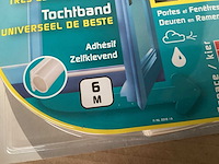 Ellen zelfklevend tochtband wit, rol 6 meter (312x) - afbeelding 1 van  1