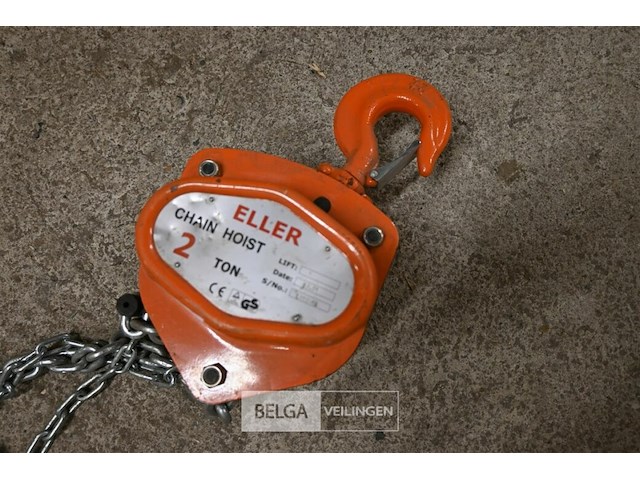 Eller 2 ton handkettingtakel - afbeelding 2 van  6