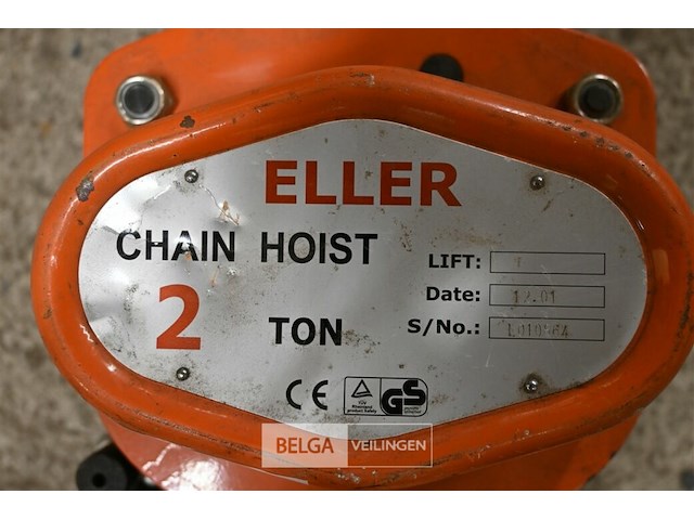 Eller 2 ton handkettingtakel - afbeelding 3 van  6