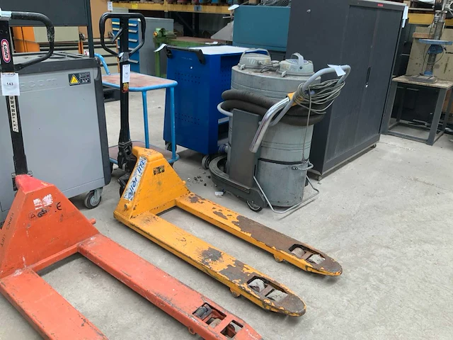 Eller lift hand hydraulische palletwagen - afbeelding 1 van  3