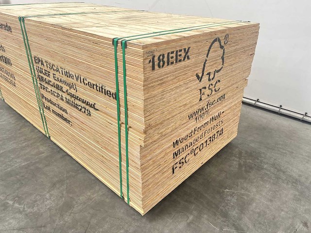 Elliotti underlayment 2400x1200x18mm (50x) - afbeelding 2 van  11
