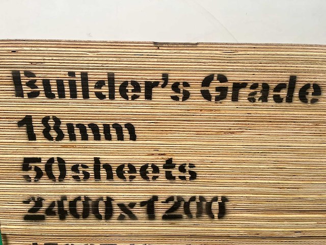 Elliotti underlayment 2400x1200x18mm (50x) - afbeelding 7 van  11