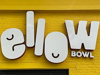 Ellow bowl licht reclame (2x) - afbeelding 1 van  3