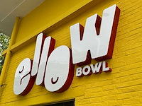Ellow bowl licht reclame (2x) - afbeelding 2 van  3