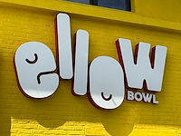 Ellow bowl licht reclame (2x) - afbeelding 3 van  3