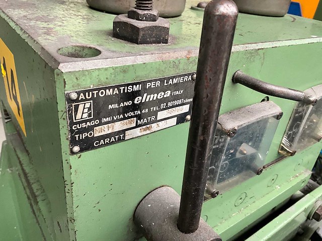 Elmea - mr 17 30m - buigmachine - afbeelding 3 van  9