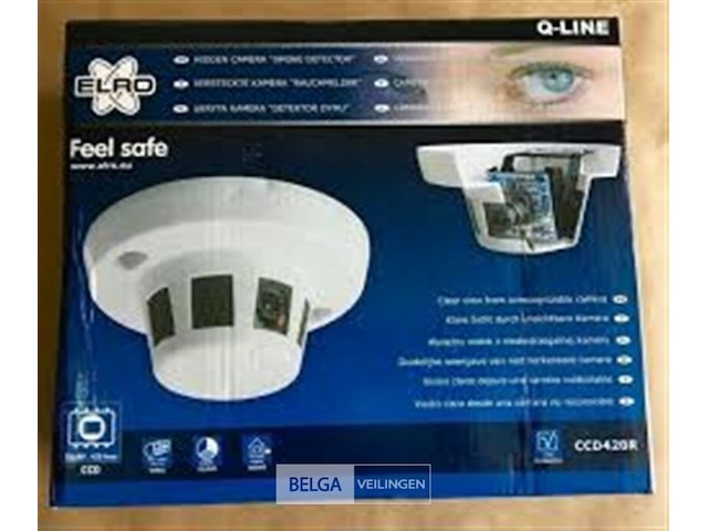 Elro ccd420r rookmelder/camera - afbeelding 1 van  3