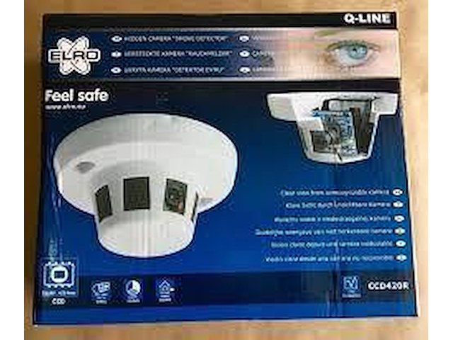 Elro ccd420r rookmelder/camera - afbeelding 1 van  3