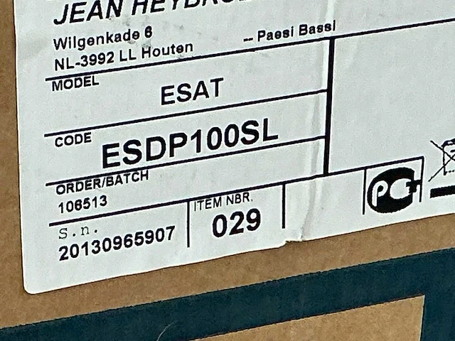 Elsea esdp100sl industriële stofzuiger - afbeelding 2 van  3