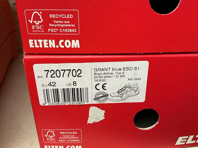 Elten grant blue werkschoenen (2x) - afbeelding 2 van  2