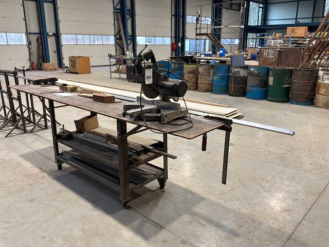 Elu ps 274 afkortzaag met tafel - afbeelding 3 van  9