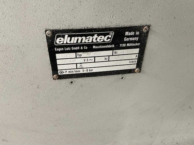 Elumatec af 223 uithoekfreesmachine - afbeelding 3 van  3