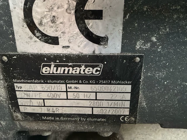 Elumatec sap 650/10 volautomatische opduwzaag - afbeelding 6 van  14