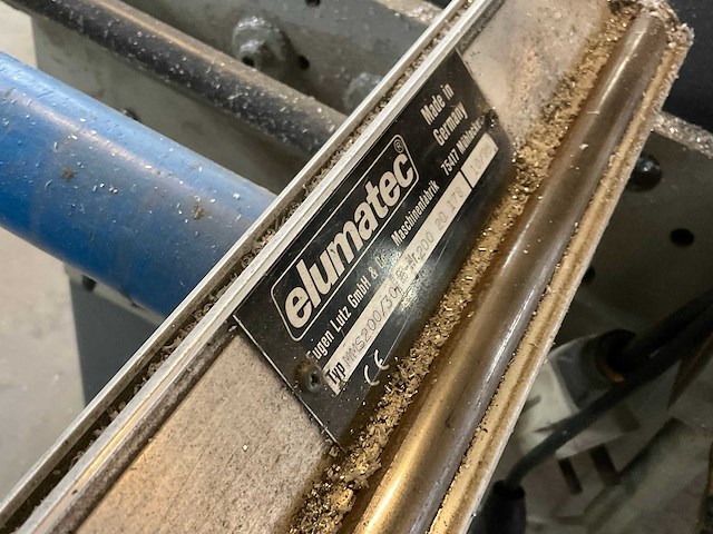 Elumatec ts 161 tafelzaagmachine - afbeelding 4 van  4