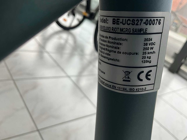 Eluxo riot elektrische fiets ongebruikt - afbeelding 4 van  8
